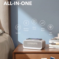 Brand New Anker Soundcore Wakey Bluetooth Speaker with Alarm Clock FM Radio QI Wireless Charger.