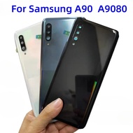 Back Glass back cover case for Samsung Galaxy A90 SM-A9080 A908N A908B A908U battery cover Housing C