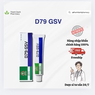 D79 GSV 15g - Topical cream to help reduce acne, back acne, keratosis pilaris - Thanh Danh Pharmacy