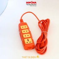 Super load-bearing socket with 3 holes and 4 holes from 3m to 10m. Comfortable impact, load-bearing,