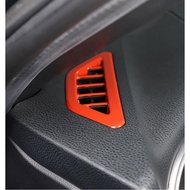 12-20 Years Toyota GT86 BRZ Carbon Fiber Pattern Dashboard Air Outlet Frame Sequin Stickers Toyota 8
