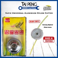 Sufix Universal Heavy Duty Quick insert tak payah ikat Aluminium Nylon Cutter for Brush Cutter piring tali mesin Rumput