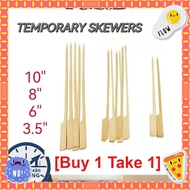 【Buy1Take1】Teppo Skewer BBQ Sticks Burger Skewers Kebab Stick Skewer Barbeque Disposable Fruit Kabob