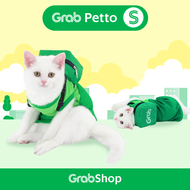 เสื้อสุนัขแกร็บ เสื้อแมวแกร็บ เสื้อสัตว์เลี้ยง Grab พร้อมกระเป๋าส่งของคู่ใจ / Grab Petto Pet Clothes Dog Clothes Cat Clothes with Mini Bag