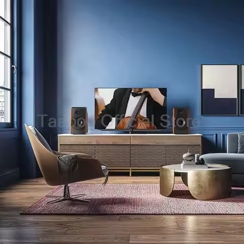 2-Channel Active Sound Box 5.25 Inch Bluetooth Speakers 60W 2-Way Sound System AUX USB OPT with RC F