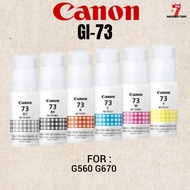 Canon Genuine GI-73 gi73 GI 73 Ink Refill For Canon PIXMA G570 G670 6 COLOR NO BOX
