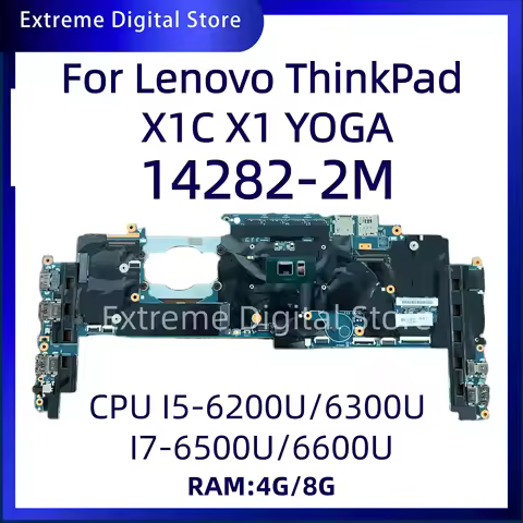 14282-2M motherboard suitable for Lenovo X1 Carbon 4th Gen/X1 Yoga 1st Gen laptop I5 I7-6TH CPU RAM: