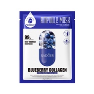 SADOER Orange VC Blueberry Collagen Lemon Whitening Pomegranate Fruit Moisturizing Nourishing Mask M