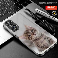 Softcase Glass Kaca For OP A98 5G  [CAMERA PROTECT] Terbaru trendy  -  SS14  OP A98 5G  -  kesing hp