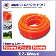 ORANGE GARDEN HOSE WATER GARDEN HOSE PAIP AIR PAIP GETAH PAIP 5m/10m/15m/30m