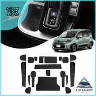SXCY Toyota Applicable Sienta 10th Generation Rubber Mats Interior Rubber Mats New Sienta Door Pocke