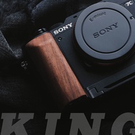 [King Original] A7C Camera Wooden Handle Aluminum Alloy Base a7c Wooden Handle
