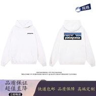 Patagonia Patagonia ฤดูใบไม้ร่วงและฤดูหนาวผู้ชายแฟชั่นหัวผ้าฝ้าย Hoodie เสื้อกันหนาวคู่รักภูเขา