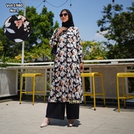 NMR Setelan Celana Kulot Tunik Rayon D Vol 1980-1