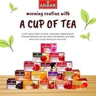 Akbar Premium Ceylon Black Tea Assorted Fruit Tea Series