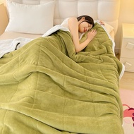 [Op006] Kawaii Stitch Losto ผ้าห่มขนปุยนมการ์ตูนอะนิเมะสองด้านอเนกประสงค์ผ้าห่มสำหรับเด็กผ้าห่มหนาหอ