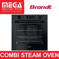 BRANDT BOR7586G 60CM BUILT-IN COMBI STEAM PYROLYTIC OVEN