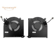Computer Replacement CPU+GPU Cooling Fan for DELL Alienware M15 R3 R4 RTX 2070 3070 12V TG9V0 D1X38