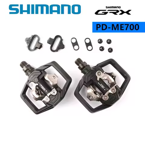 SHIMANO GRX PD ME700 SPD Trail Adjustable Stable Pedal For Enduro MTB Mountain Bike Bicycle Black Wi