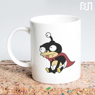 Mug Icon Futurama Nibbler Leela