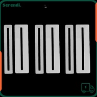SERENDI 3Sets Guitar Fret Guard, 7.8cm Size Steel Fret Wrap, Practical Silver Color Fret Protector G