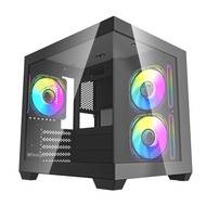 AIGO DARKFLASH C275P M-ATX PC Casing NO FAN