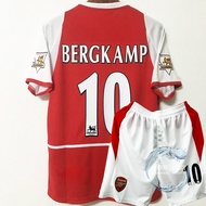 NEW 2025 02-03-04 Arsenal Jersey Premier League No.14 Henry Long Sleeve Retro Football Clothes Suit