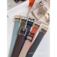 3.8 Width Men's Belt Double-Sided Available Original Togo Leather Belt