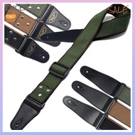 CBT Fashion Adjustable Acoustic Bass Folk Grace Guitar Accessories Webbing Belt Pure Cotton Band Guitar Strap