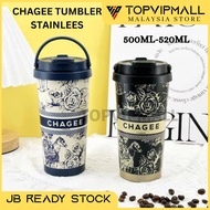 Premium Chagee Coffee Tea Hot/Cold Tumbler 400ml CHAGEE Thermos Cup Stainless Steel mup HOT ITEM