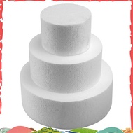 Round Cake Dummy 4 inch / 6 inch/ 8 inch (Cake Dummy Set 4 inch 6 inch 8 inch)