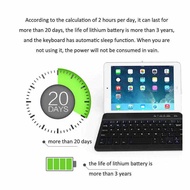 Wireless Slim Keyboard Bluetooth iPad Tablet Tab Android Mac Windows hp laptop IOS PC