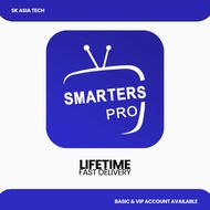SMARTERS PRO IPTV SMARTER FULL CHANNEL SIARAN PENUH LIVE TV MALAYSIA ASIA SPORTS 1 YEAR / LIFETIME