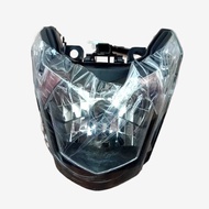 Suitable for Haojue DK125/150/ HJ125/150-30A/30C/30DEF headlight assembly lens glass
