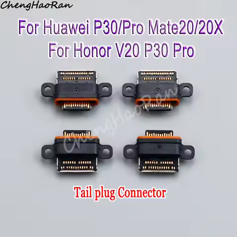 1/2/5 Pcs USB Charging Interface For Huawei P30/Pro Mate20 /20X Tail Plug Honor V20 P30 Pro Mobile P