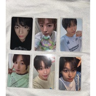 NCT WISH photocard pc riku yushi jaehee