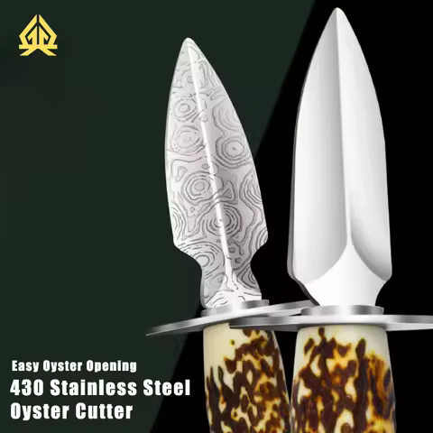 XTL oyster knife oyster knife, thickened stainless steel oyster scallop shelling tool, household oys
