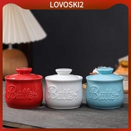 [LovoskiacMY] Butter Crock with Lid Large Capacity Butter Keeper for Household