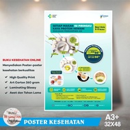 Health Poster - MY PLATE CONTENTS FOR BABY'S BREAST MILK 9-11 MONTHS - Glossy Laminating