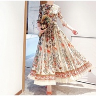 DRESS ALMIRAH THREE M PLEATED IMPORT KS98890