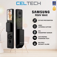 【3D FACE RECOGNITION】SAMSUNG R50V MAX 3D FACE RECOGNITION SMART LOCK DIGITAL LOCK | FINGERPRINT | PA