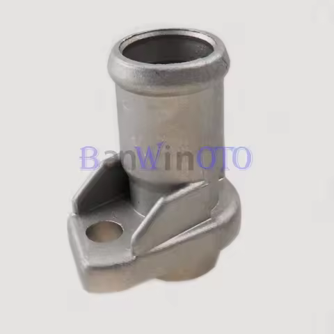 034121143E Aluminum Engine Cooling Radiator Filler Coolant Hose Water Outlet Flange Pipe fit for Aud