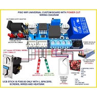 ♞,♘,♙Universal Custom Board for Piso WiFi