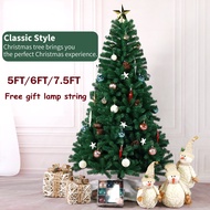 5ft/6ft/7.5ft Artificial Christmas Tree Christmas Decoration Big Size Christmas Tree for Home Garden Xmas Party Ornament New Year Gift