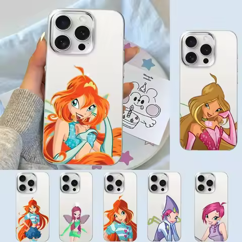 Girly-t-Winxs-w-Clubs Phone Case For Iphone 17 16 15 11 13 14 Pro Max 7 8 Plus X Xr Xs Max Se2020 13