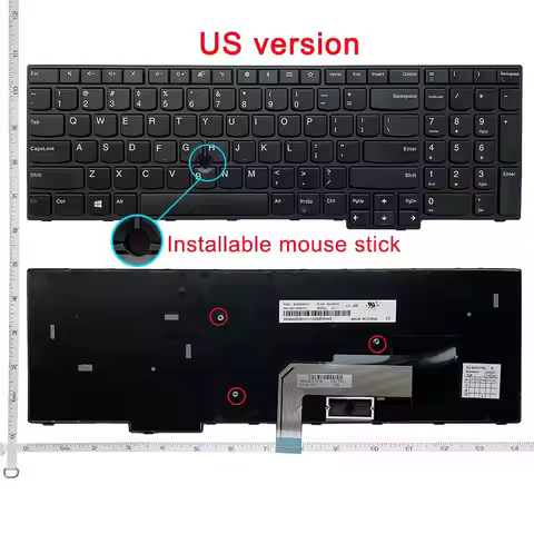 US/FR/GR/IT/RU/SP/TR/UK NEW Laptop Keyboard for Lenovo Thinkpad E570 E575 E570C