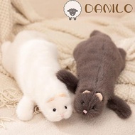 DANILO Plush Ferret Stuffed Toy, Lifelike Appearance Huggable Doll Ferret Plush Toy, Lovely Doll 47c