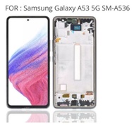 LCD TOUCHSCREEN SAMSUNG A53 5G SM-A536 ORIGINAL OLED + FRAME FINGER ON FULSET