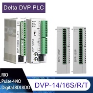DVP14SS211T/R DVP16SP11T/R สำหรับเดลตา DVP PLC ตัวควบคุมโลจิกแบบตั้งโปรแกรมได้ทรานซิสเตอร์รีเลย์