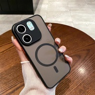 Phone Case For Infinix Hot 50i Infinix Smart 9 Matte TPU Silicon Cover Support Magnetic Wireless Cha